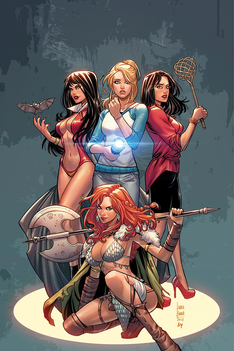 Red Sonja And Vampirella Meet Betty And Veronica #3 Cover H Incentive Laura Braga Virgin Cover