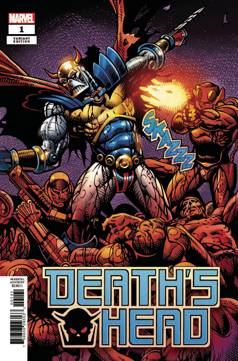 Deaths Head Vol 2 #1 Cover D Incentive Liam Sharp Remastered Variant Cover