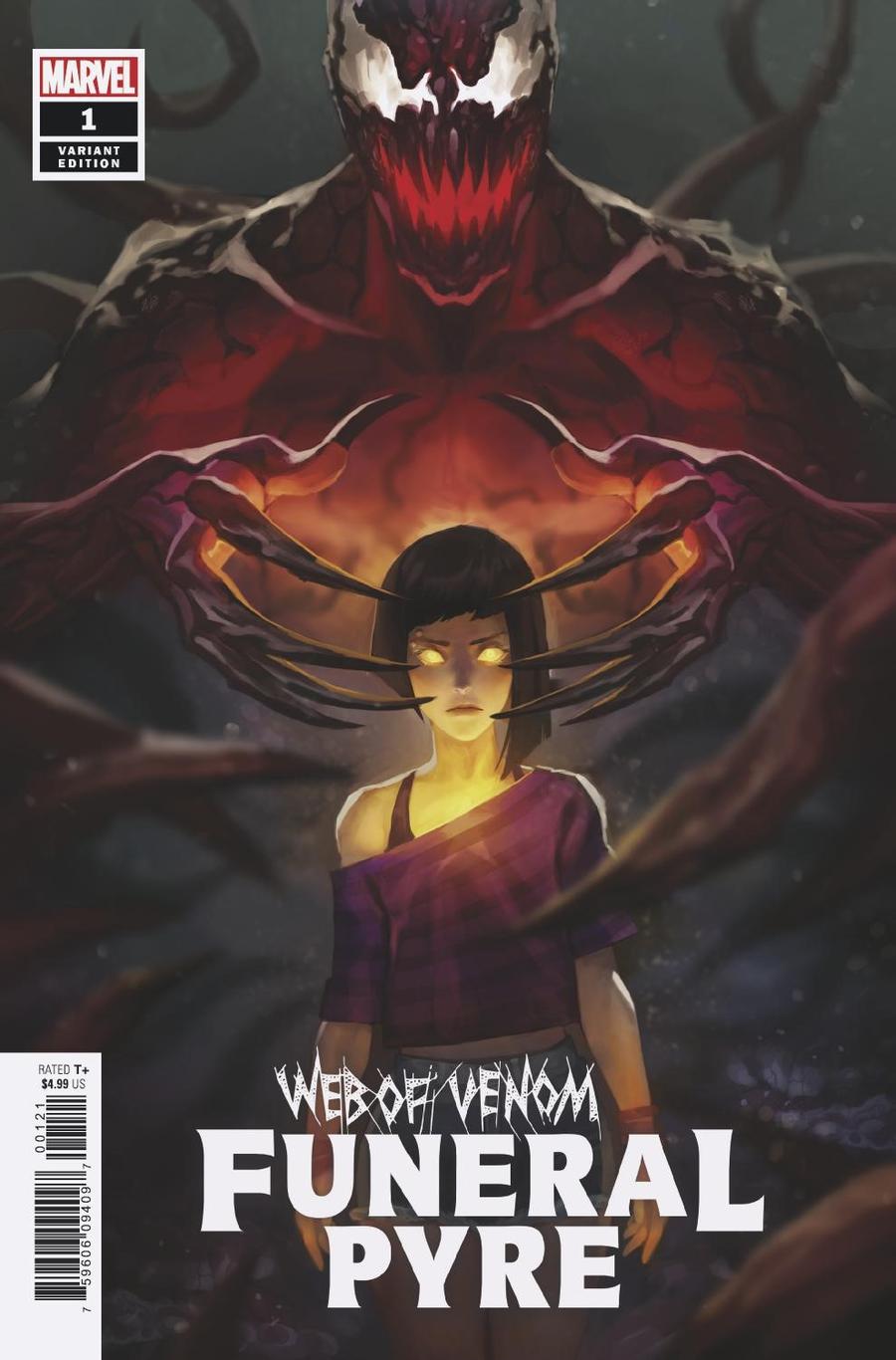 Web Of Venom Funeral Pyre #1 Cover C Incentive Coax Variant Cover