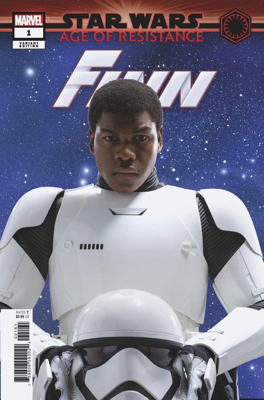 Star Wars Age Of Resistance Finn #1 Cover E Incentive Movie Variant Cover