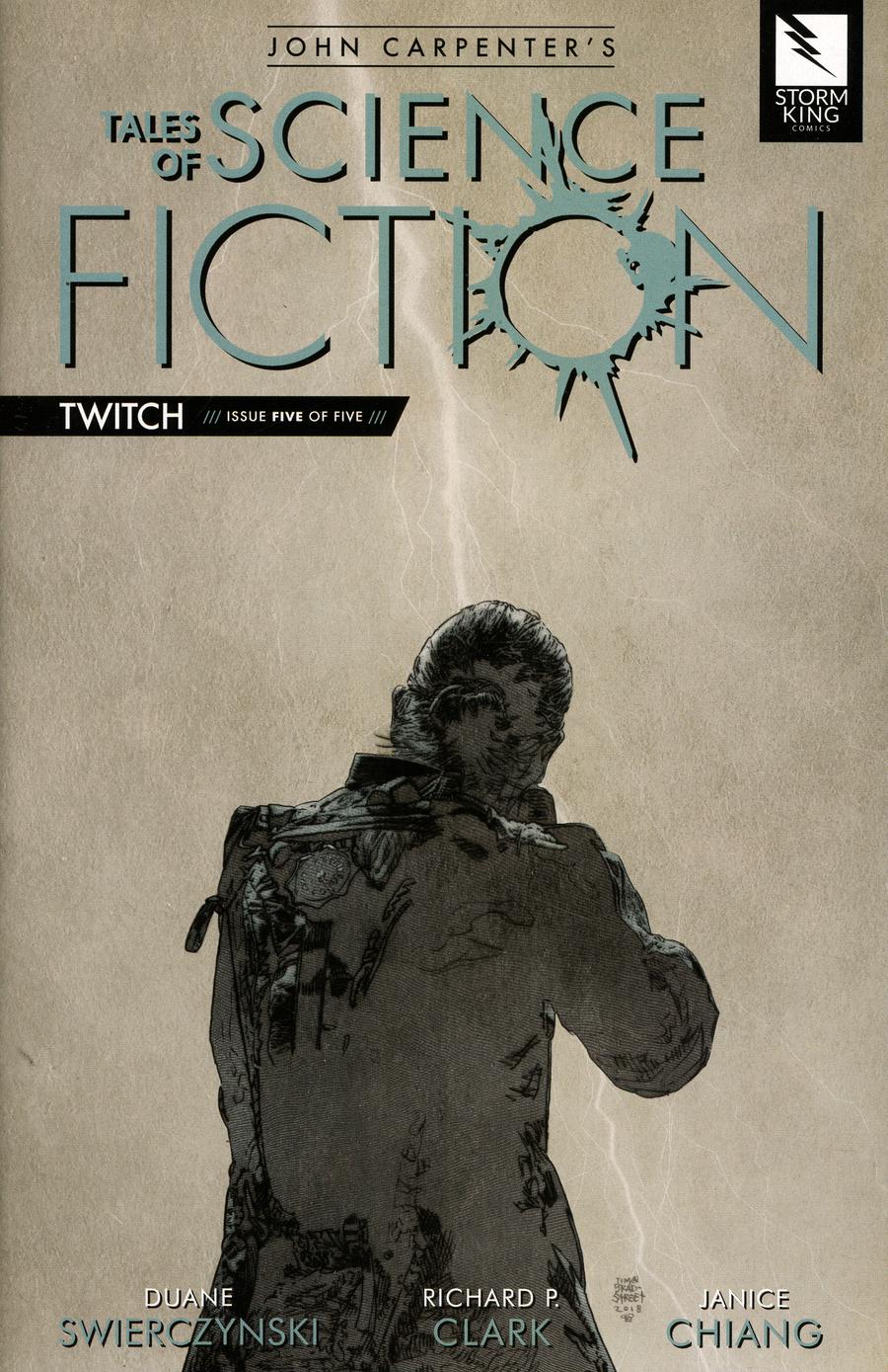 John Carpenters Tales Of Science Fiction Twitch #5 Cover B Tim Bradstreet Gray