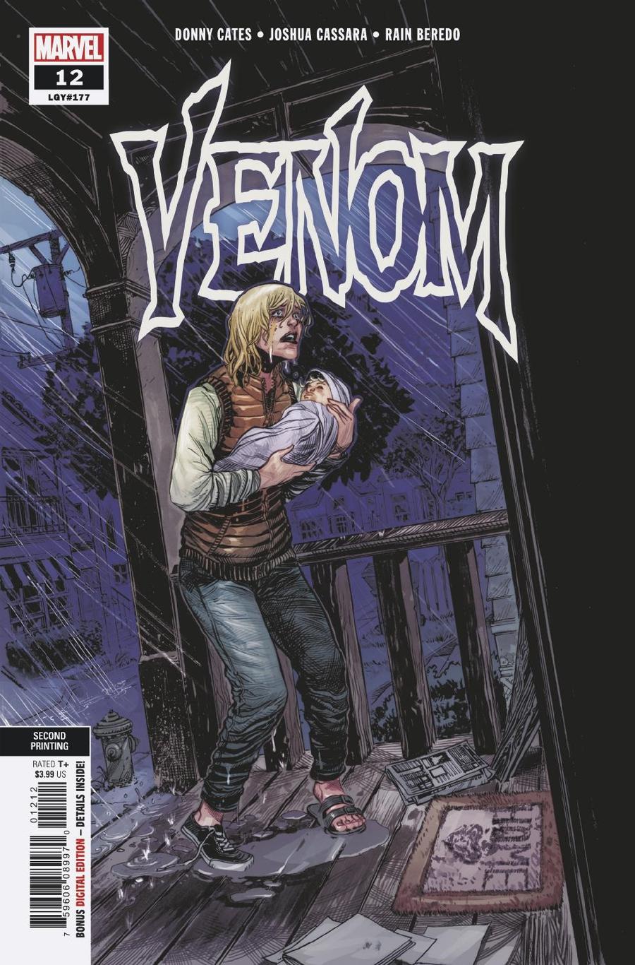 Venom Vol 4 #12 Cover C 2nd Ptg Variant Joshua Cassara Cover