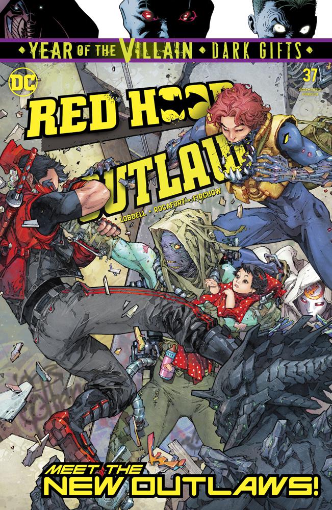 Red Hood Outlaw #37 Cover A Regular Kenneth Rocafort Cover (Year Of The Villain Dark Gifts Tie-In)