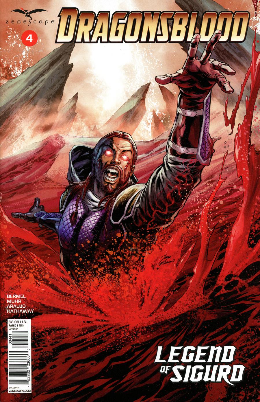 Grimm Fairy Tales Presents Dragonsblood #4 Cover D Igor Vitorino