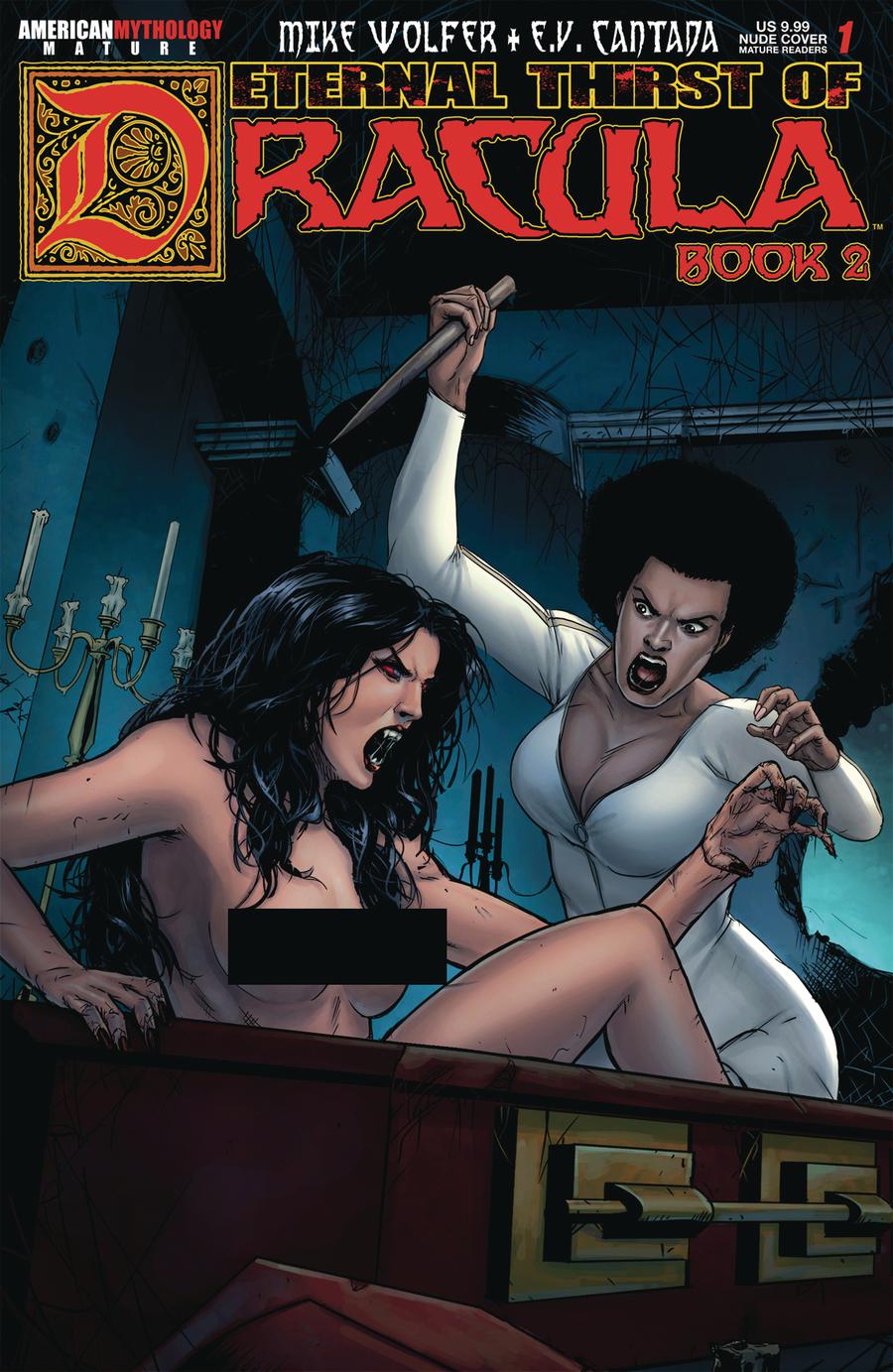 Eternal Thirst Of Dracula Book 2 #1 Cover B Variant Jomar Bulda Brides Nude Cover