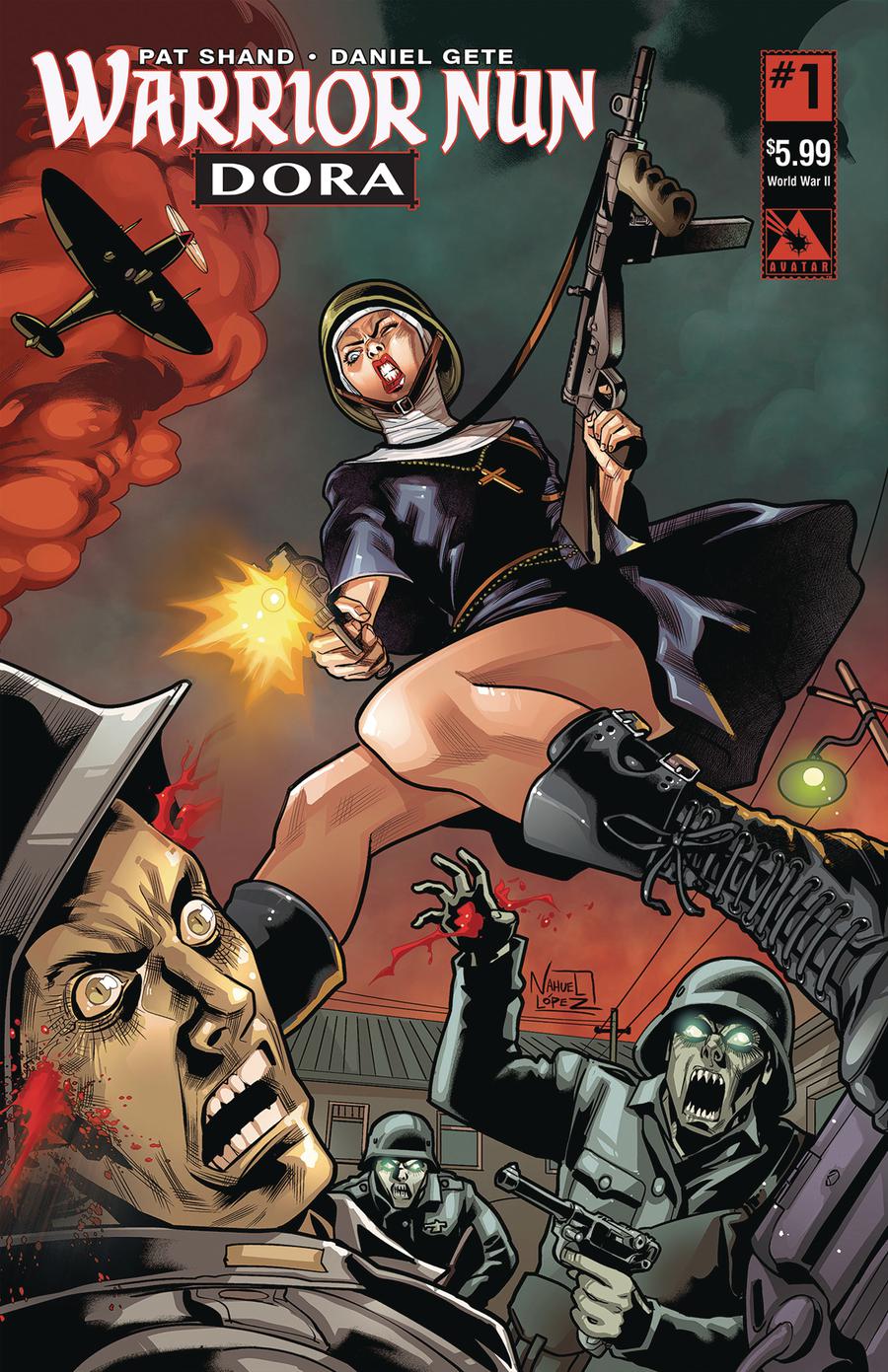 Warrior Nun Dora #1 Cover C World War II Cover