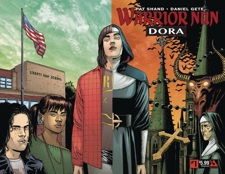 Warrior Nun Dora #1 Cover B Wraparound Cover