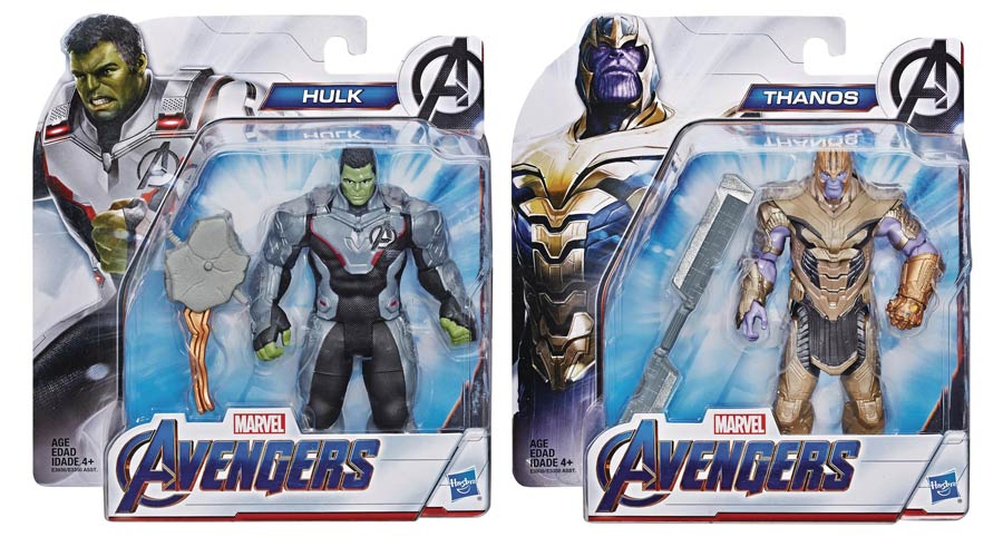 Avengers Endgame Deluxe 6-Inch Action Figure Assortment Case 201901