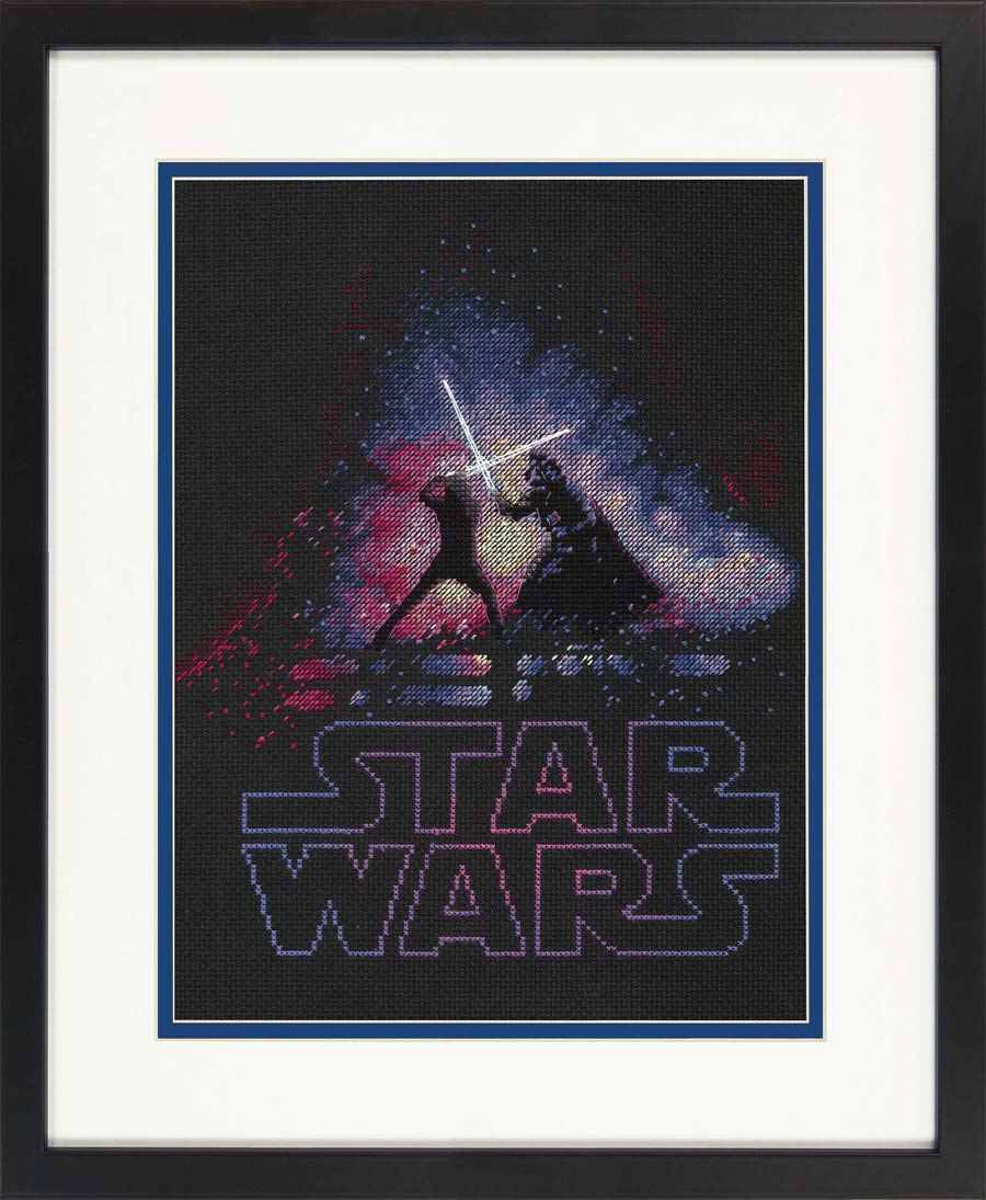 Star Wars Cross-Stitch Kit - Luke And Darth Vader