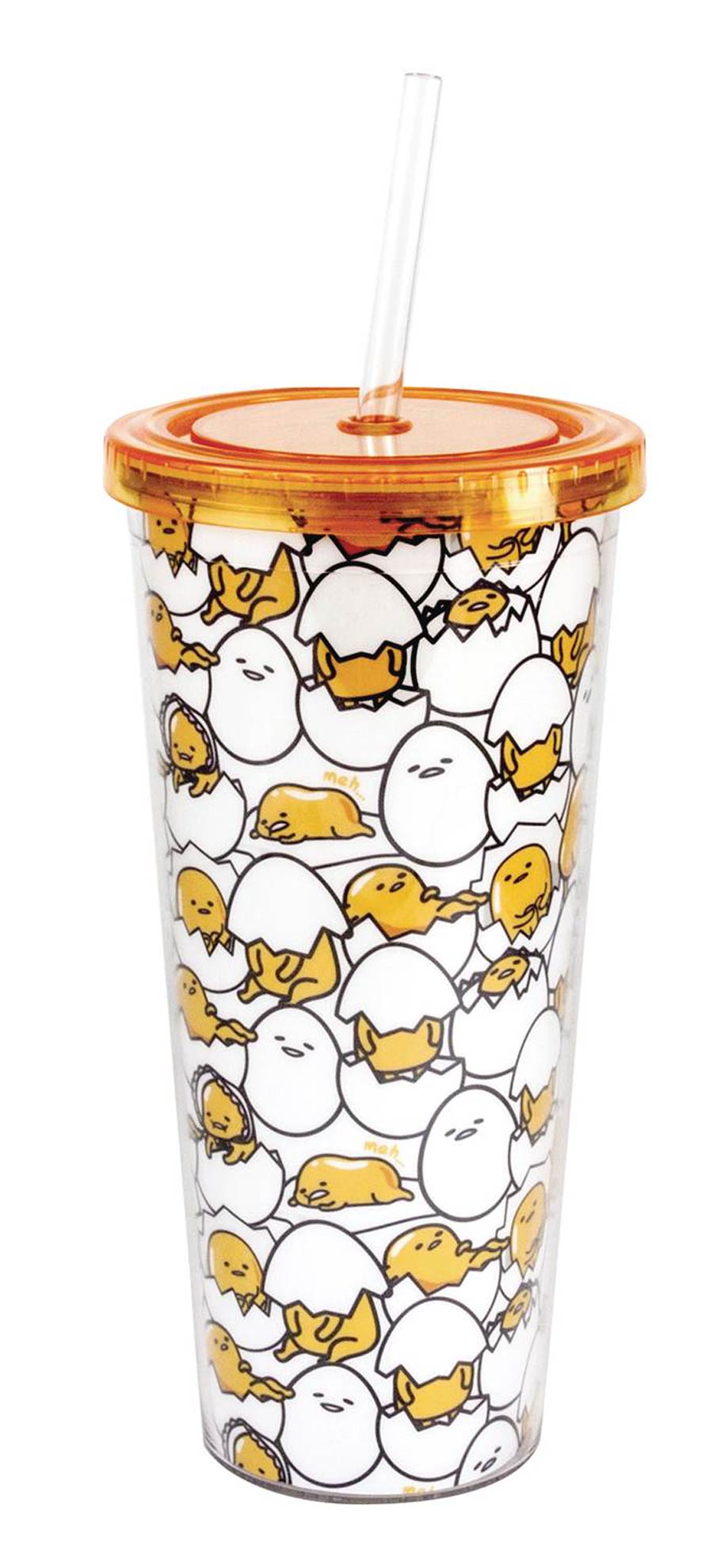 Gudetama PVC Tumbler With Straw