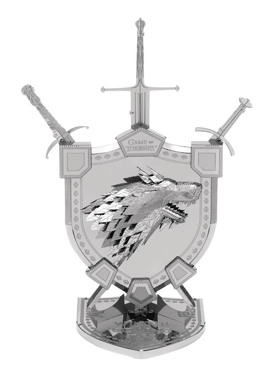 Game Of Thrones Metal Earth Model Kit - House Stark