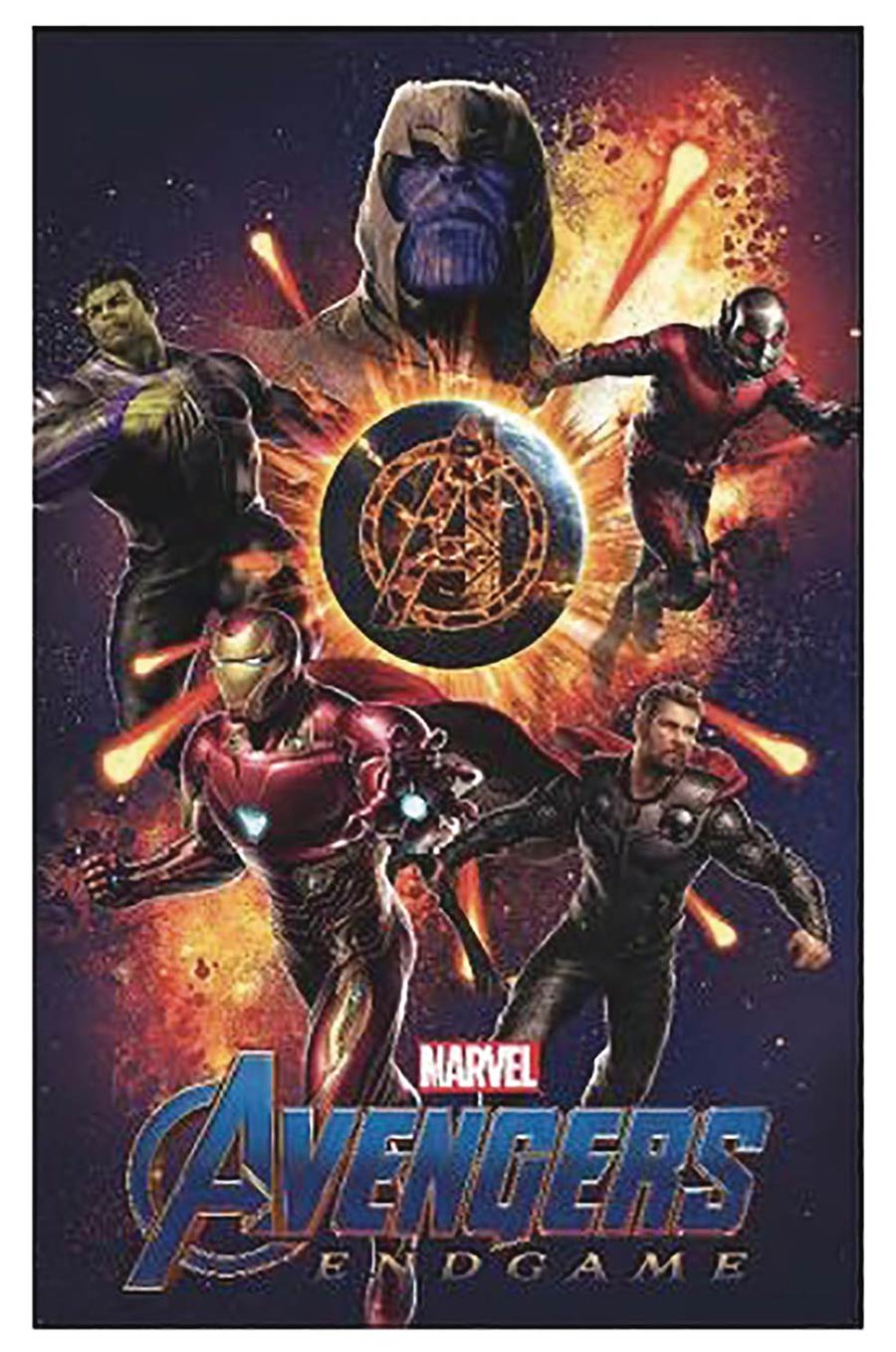 Avengers Endgame Explosions 11x17 Gel Coat Framed Print