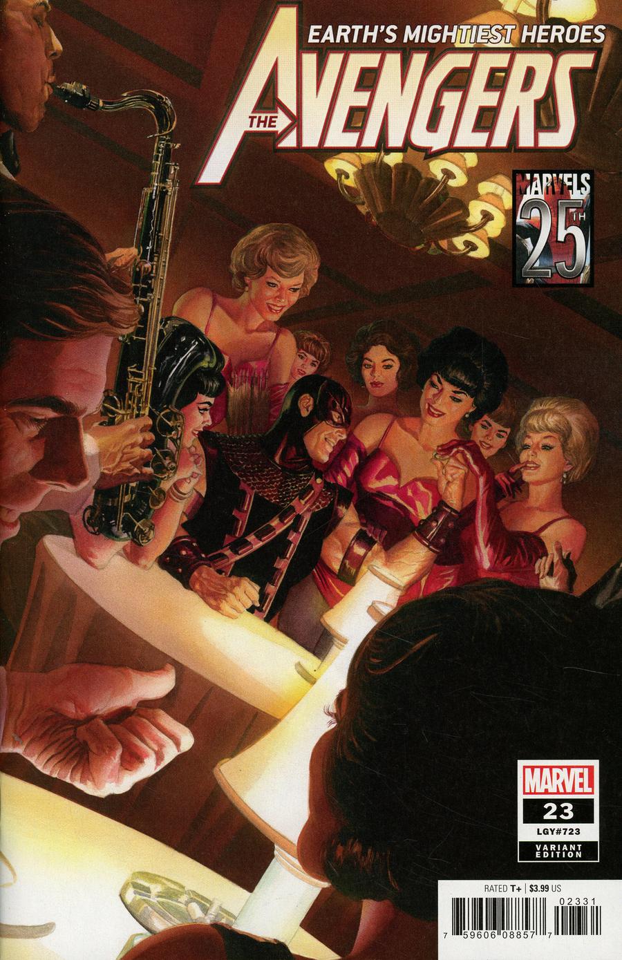 Avengers Vol 7 #23 Cover C Variant Alex Ross Marvels 25th Anniversary Cover