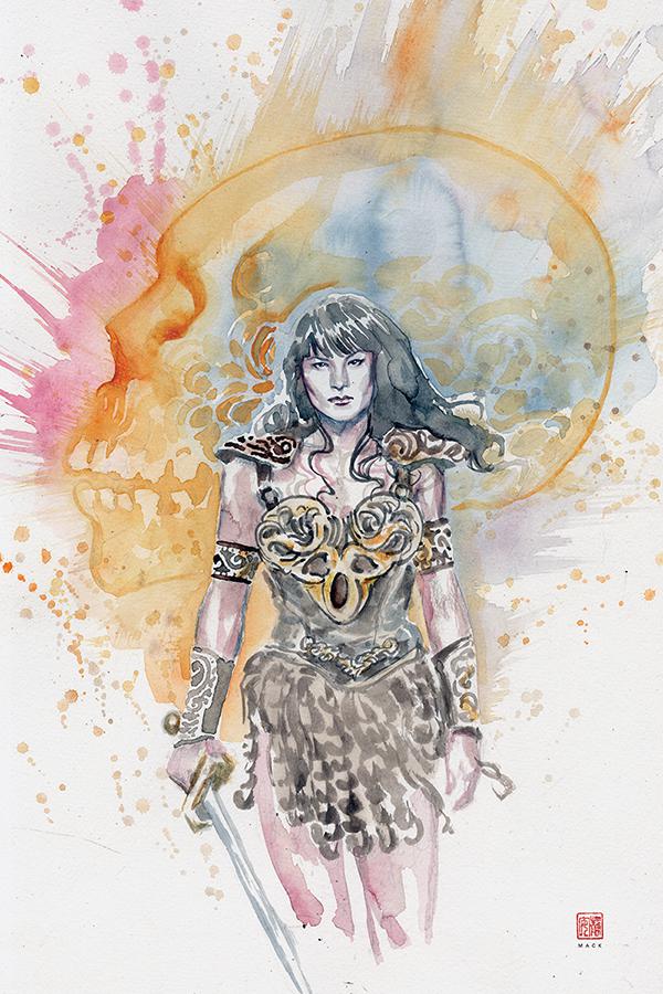 Xena Warrior Princess Vol 4 #5 Cover D Incentive David Mack Virgin Cover