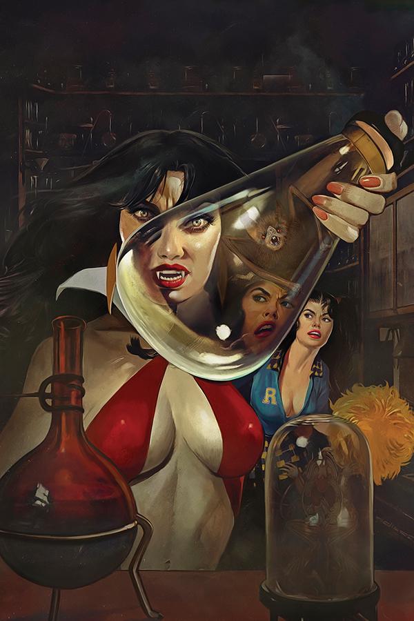 Red Sonja And Vampirella Meet Betty And Veronica #4 Cover K Limited Edition Fay Dalton Virgin Cover