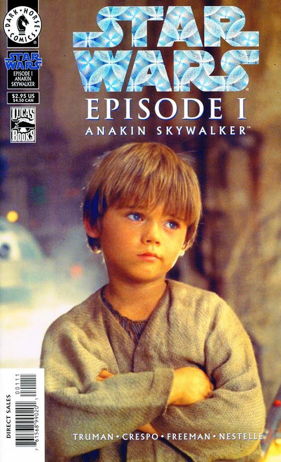 Star Wars Episode I The Phantom Menace Anakin Skywalker Cover D DF Holofoil Cover Without Certificate