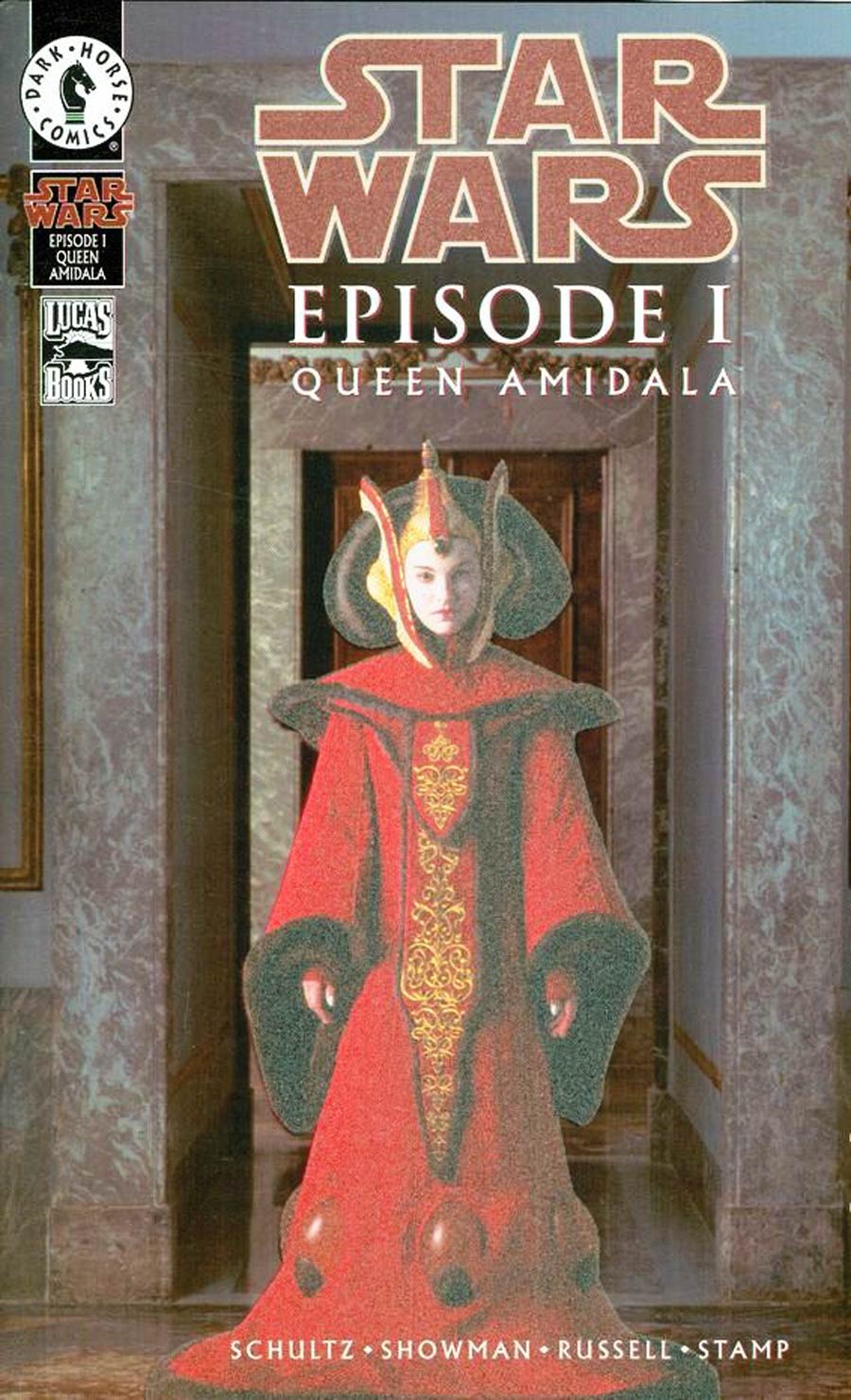 Star Wars Episode I The Phantom Menace Queen Amidala Cover E DF Glow-In-The-Dark Cover With Certificate