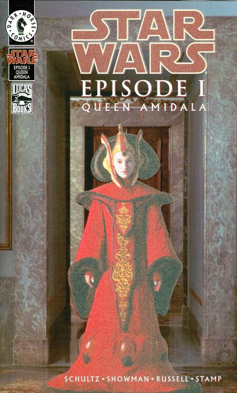 Star Wars Episode I The Phantom Menace Queen Amidala Cover F DF Glow-In-The-Dark Cover Without Certificate