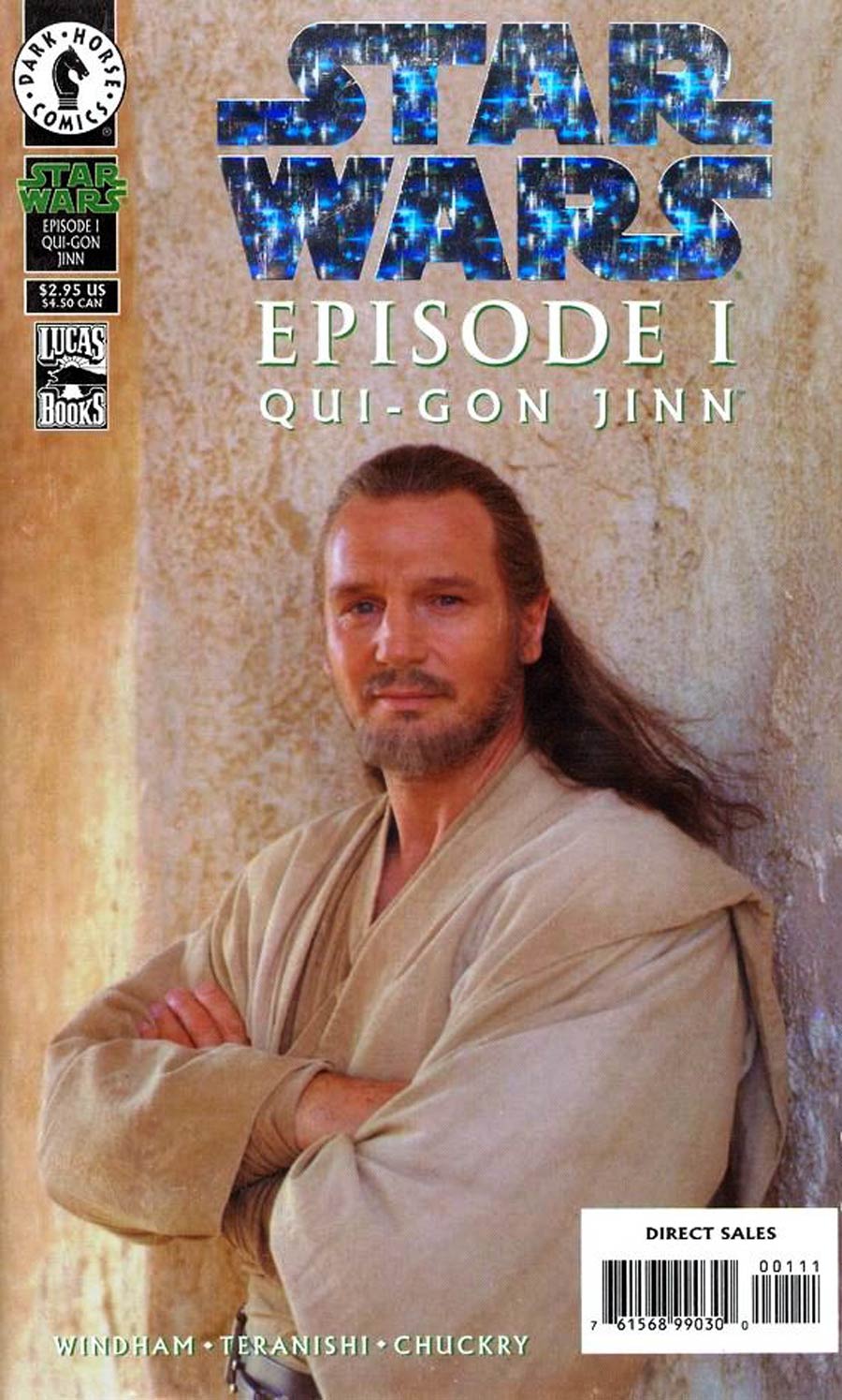 Star Wars Episode I The Phantom Menace Qui-Gon Jinn Cover D DF Holofoil Cover Without Certificate