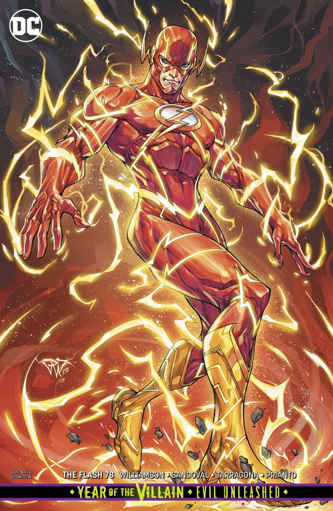 Flash Vol 5 #78 Cover B Variant Paolo Pantalena Cover (Year Of The Villain Evil Unleashed Tie-In)