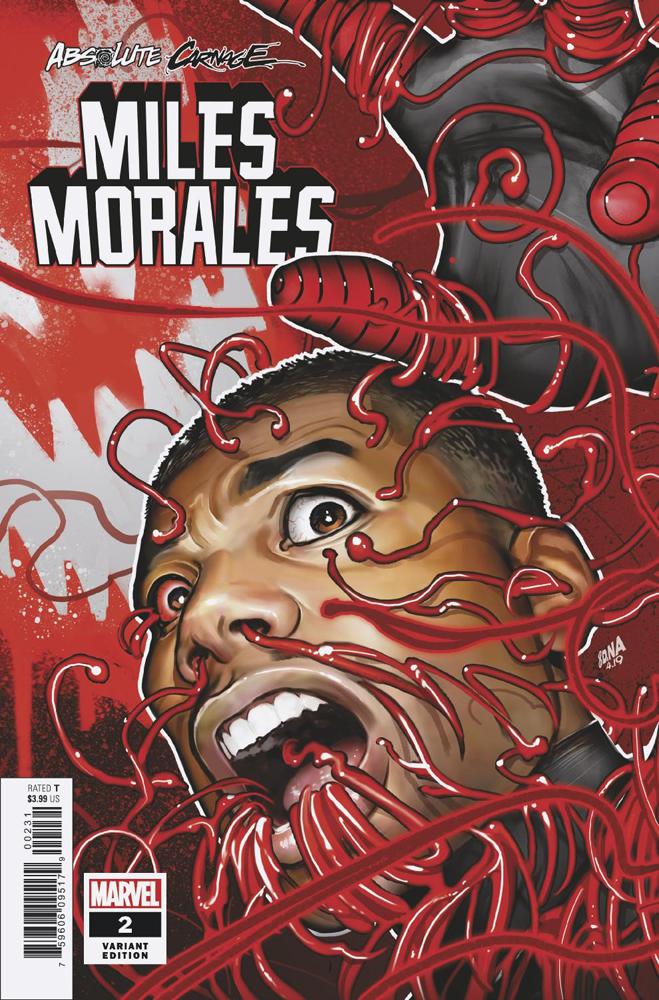 Absolute Carnage Miles Morales #2 Cover B Variant David Nakayama Connecting Cover