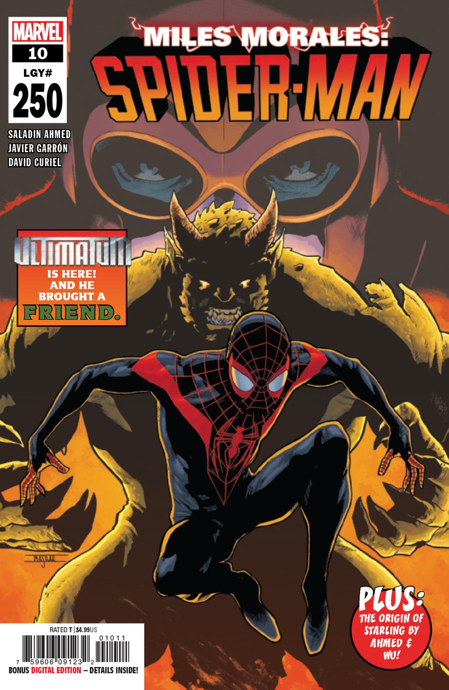 Miles Morales Spider-Man #10 Cover A 1st Ptg Regular Mahmud Asrar Cover