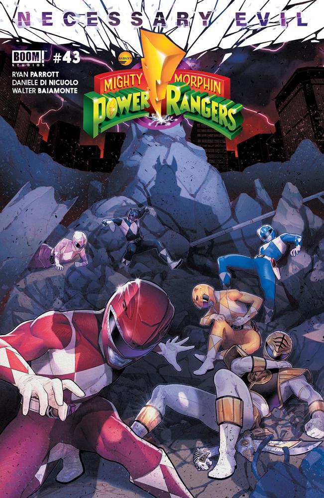 Mighty Morphin Power Rangers (BOOM Studios) #43 Cover A Regular Jamal Campbell Cover