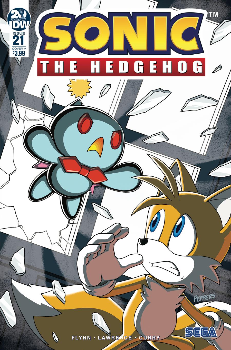 Sonic The Hedgehog Vol 3 #21 Cover A Regular Aaron Hammerstrom Cover