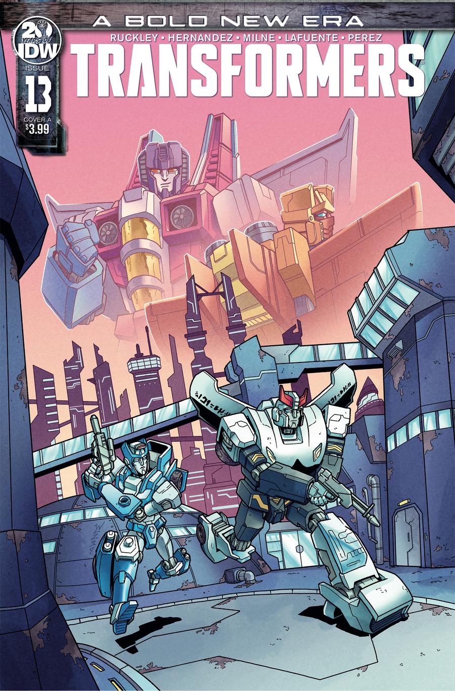 Transformers Vol 4 #13 Cover A Regular Winston Chan Cover