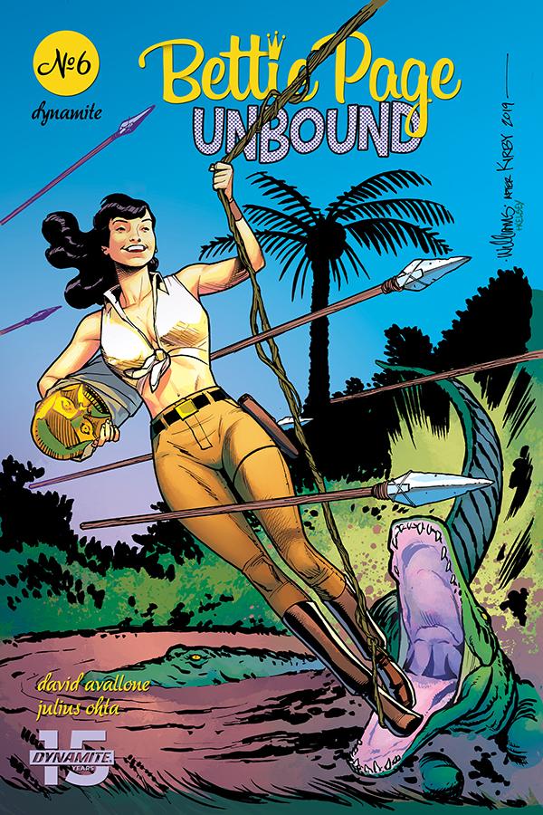 Bettie Page Unbound #6 Cover C Variant David Williams Cover