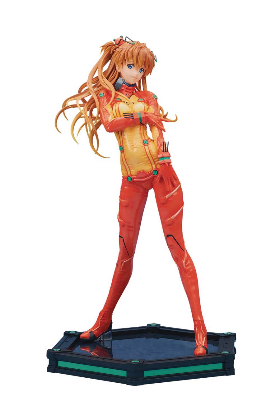 Evangelion 2.0 You Can (Not) Advance Asuka Langley Plugsuit 1/4 Scale PVC Figure