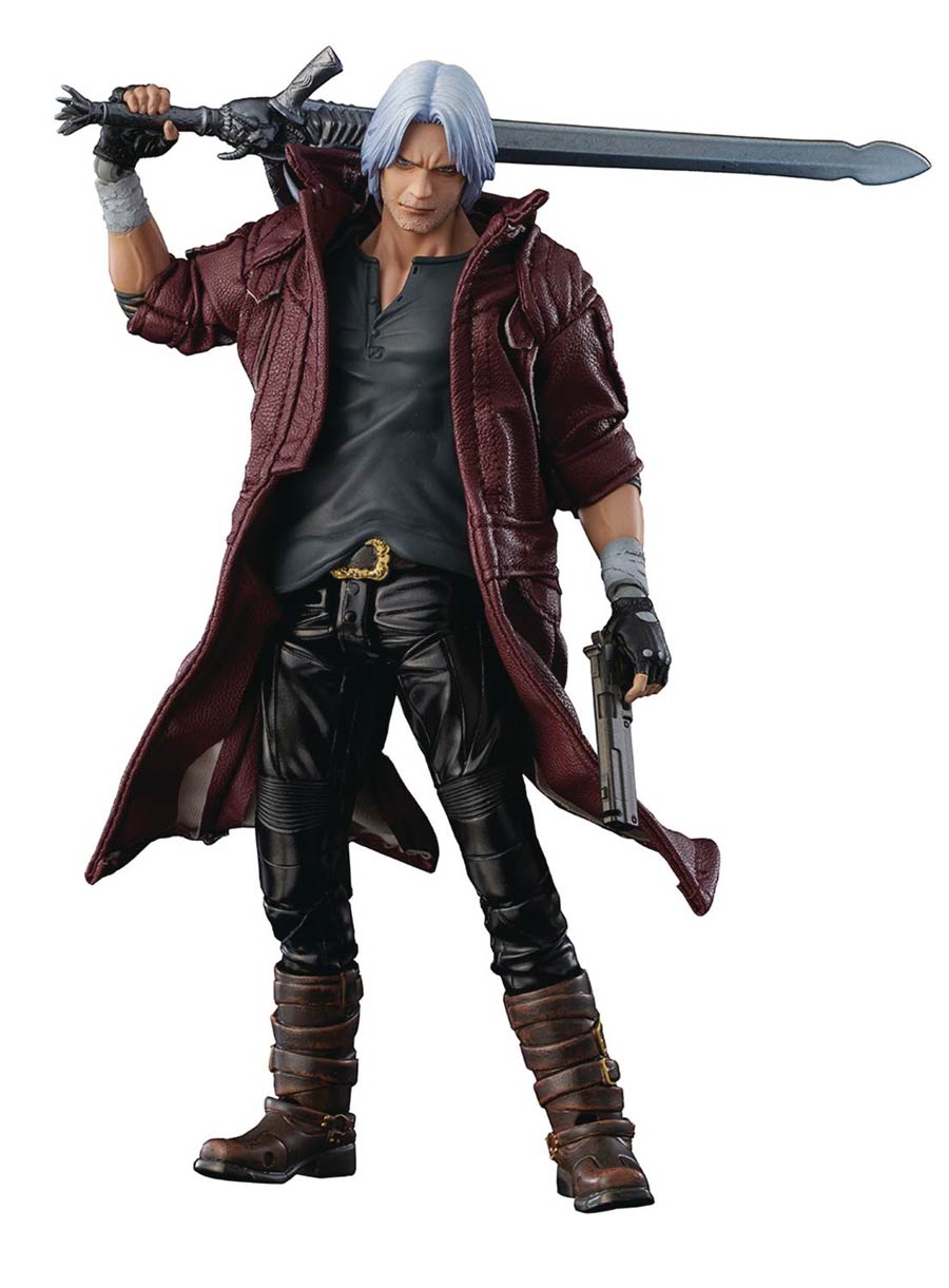 Devil May Cry 5 Dante 1/12 Scale Previews Exclusive Action Figure Deluxe Version