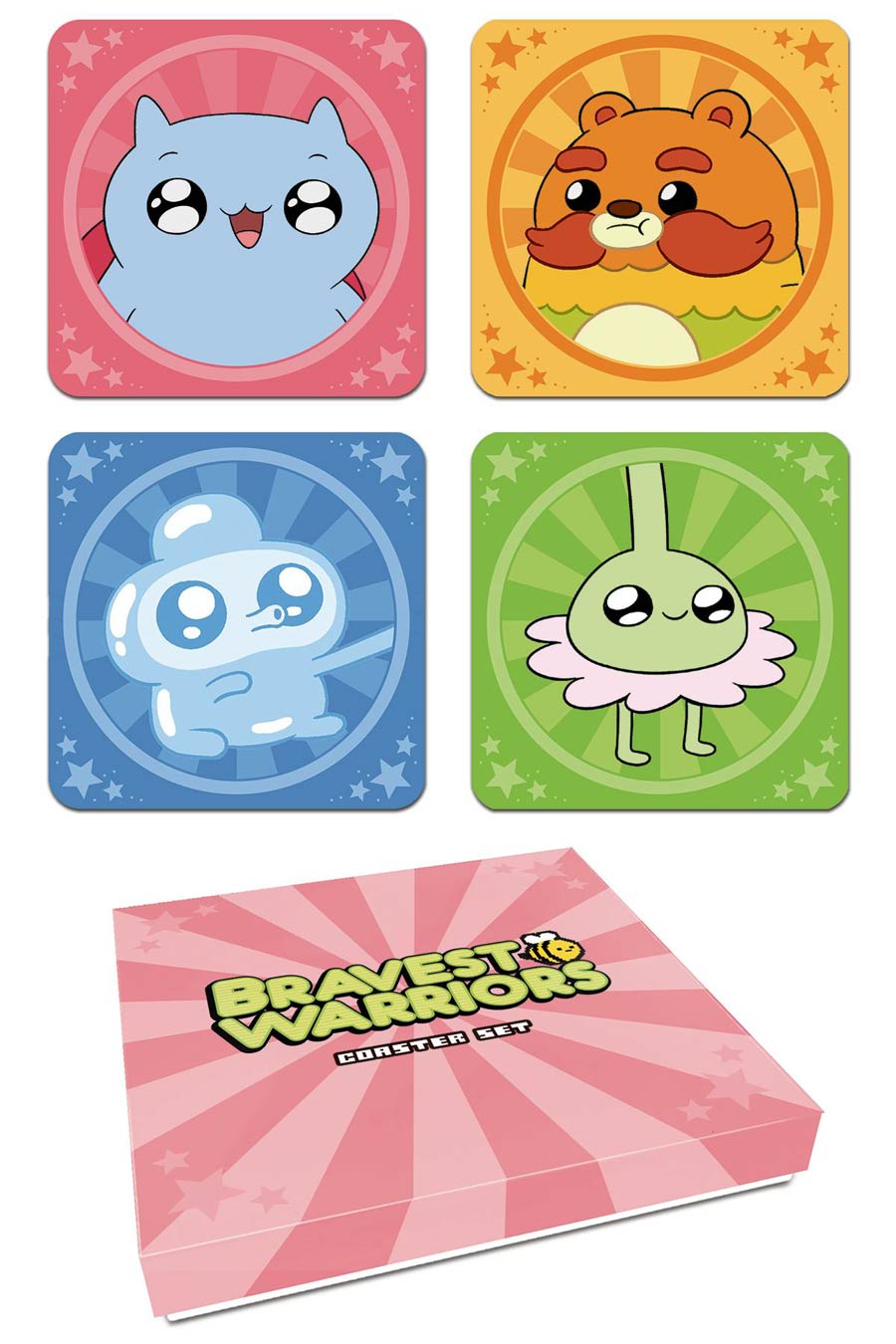 Bravest Warriors Coaster Set