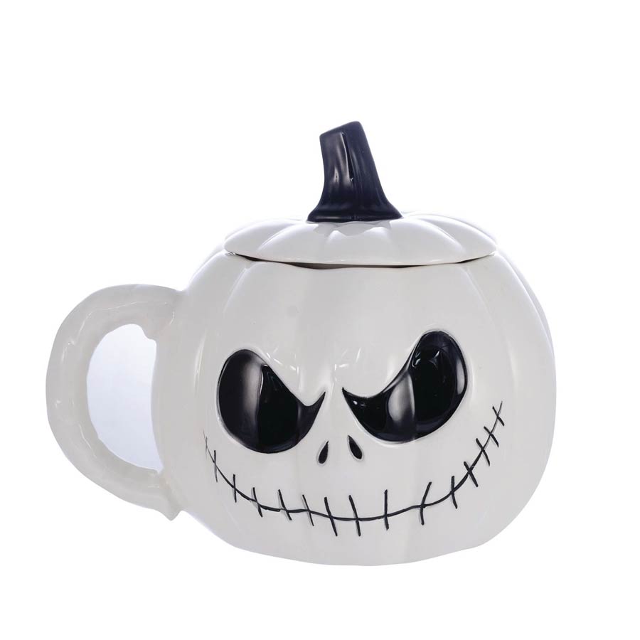 Nightmare Before Christmas Figural Ceramic Mug - Jack Skellington