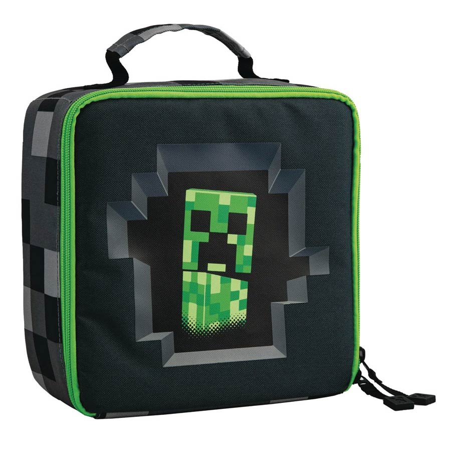 Minecraft Creepy Creeper Lunch Box