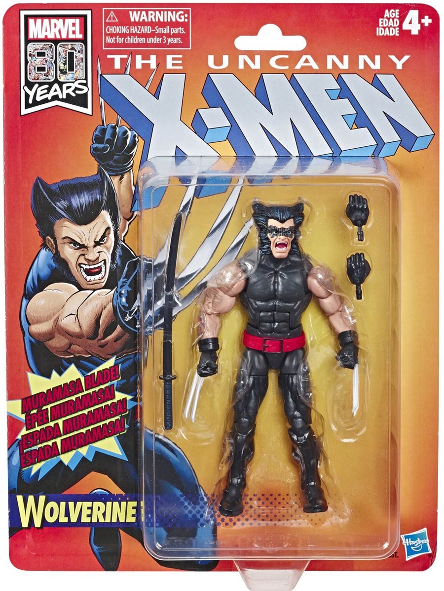 Marvel Legends - Uncanny X-Men Vintage Series 6-Inch Action Figure - Wolverine