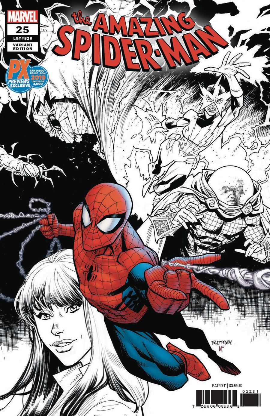 Amazing Spider-Man Vol 5 #25 Cover K SDCC 2019 Exclusive Variant Cover