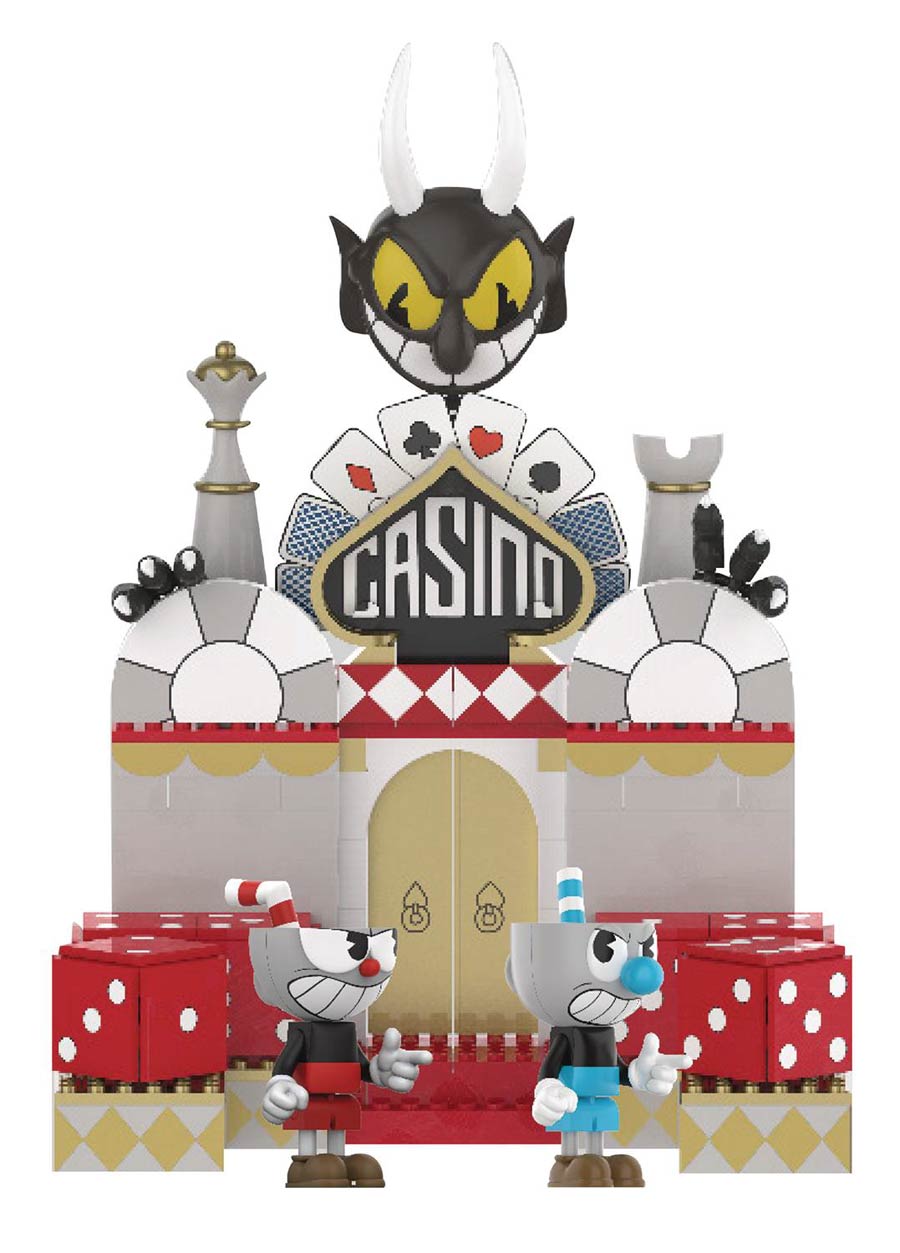 Cuphead Chaotic Casino Large Construction Set Case