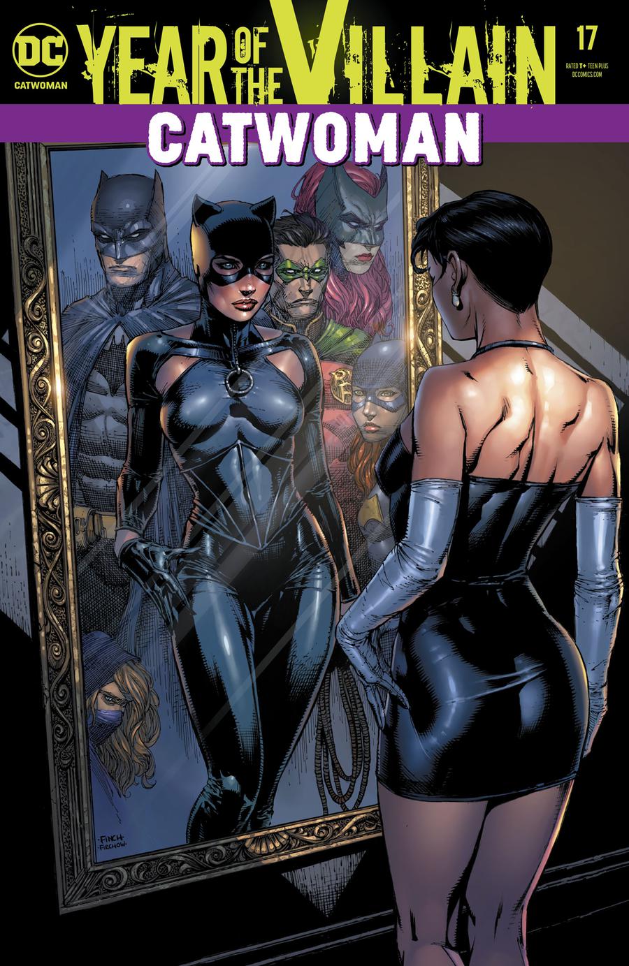 Catwoman Vol 5 #17 Cover A Regular David Finch Acetate Cover (Year Of The Villain Hostile Takeover Tie-In)