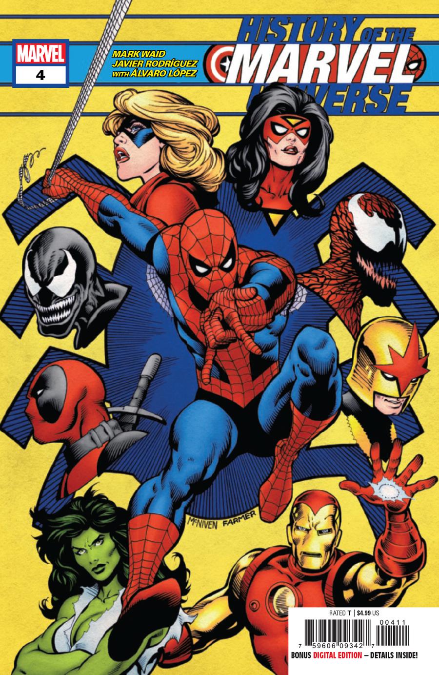 History Of The Marvel Universe #4 Cover A Regular Steve McNiven Cover