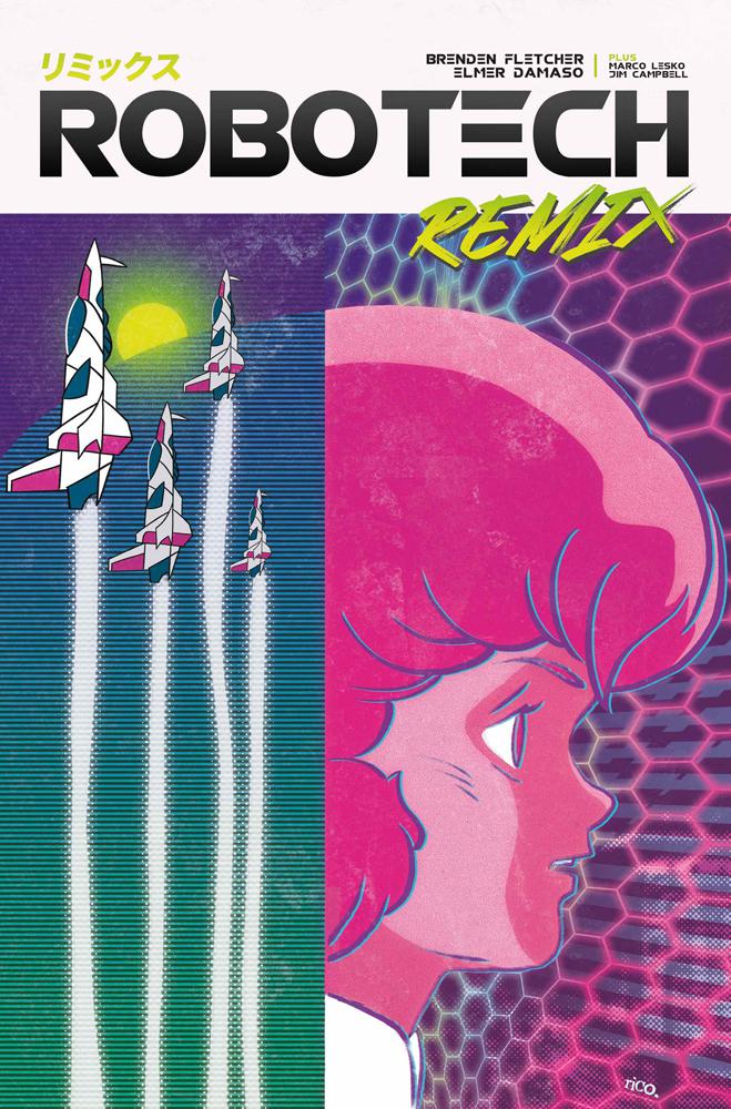 Robotech Remix #1 Cover C Variant Rico Renzi Cover