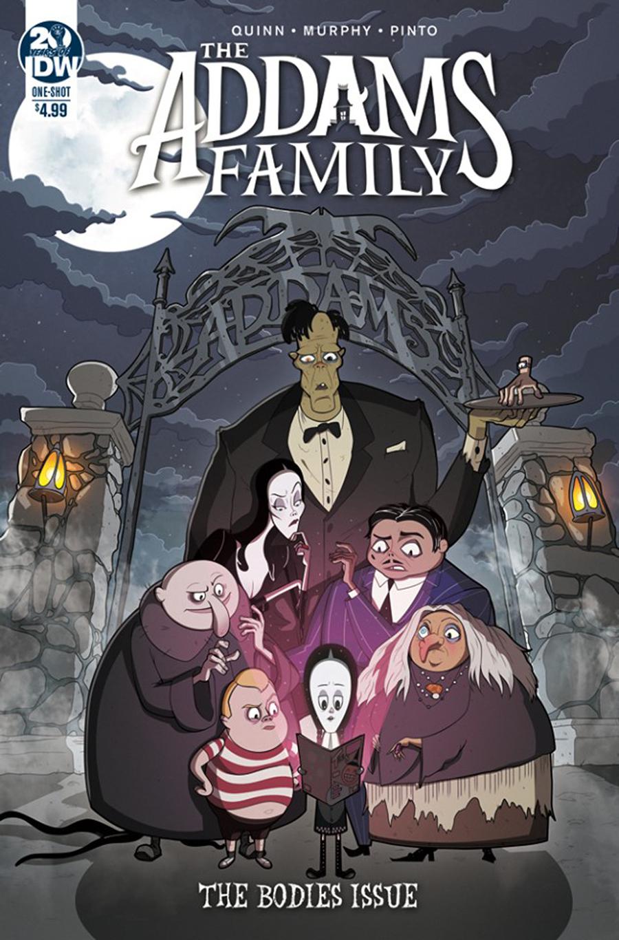 Addams Family The Bodies Issue (2019) #1 (One Shot) Cover A Regular Philip Murphy Cover