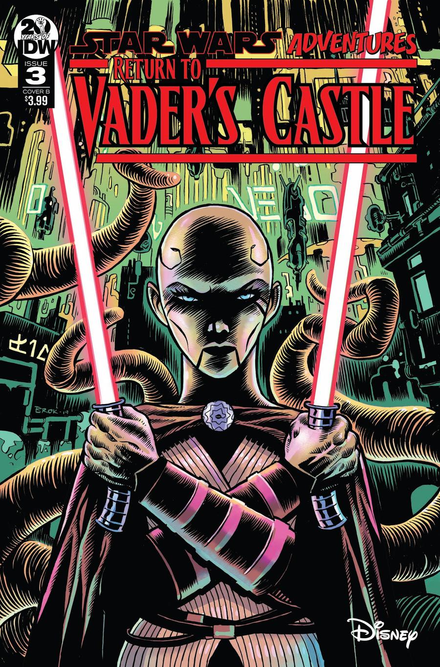 Star Wars Adventures Return To Vaders Castle #3 Cover B Variant Nick Brokenshire Cover