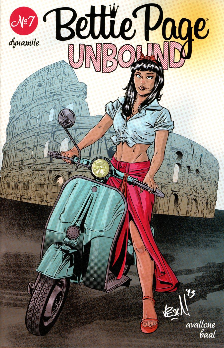 Bettie Page Unbound #7 Cover D Variant Vincenzo Federici Cover