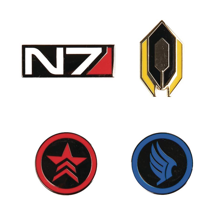 Mass Effect Agent Pin Set