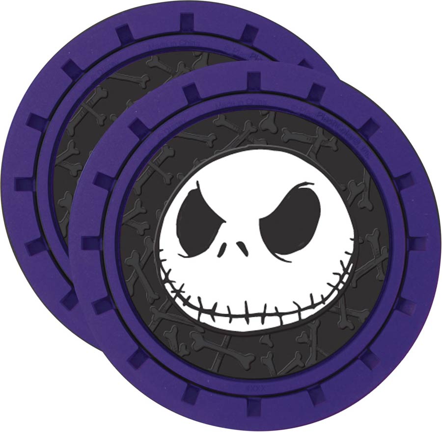 Nightmare Before Christmas Jack Car Coaster Set