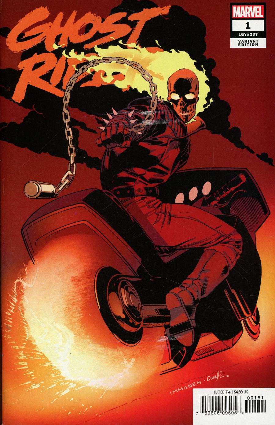 Ghost Rider Vol 8 #1 Cover I Incentive Hidden Gem Variant Cover