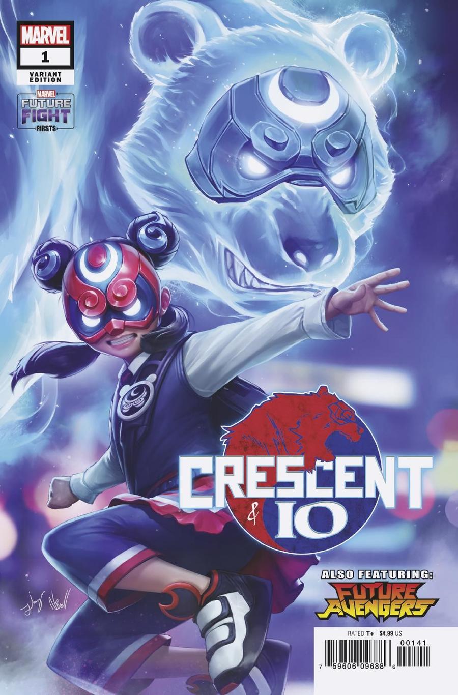 Future Fight Firsts Crescent And Io #1 Cover D Incentive Yongjoon Cho Netmarble Variant Cover