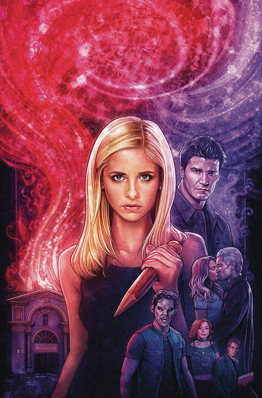 Buffy The Vampire Slayer Angel Hellmouth #1 Cover E Variant Kyle Lambert Foil Cover