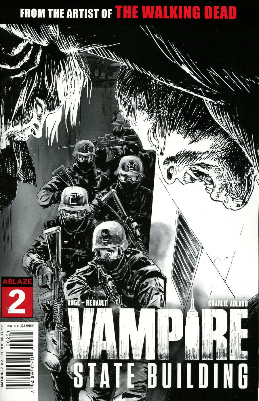 Vampire State Building #2 Cover E Incentive Glow-In-The-Dark Variant Cover